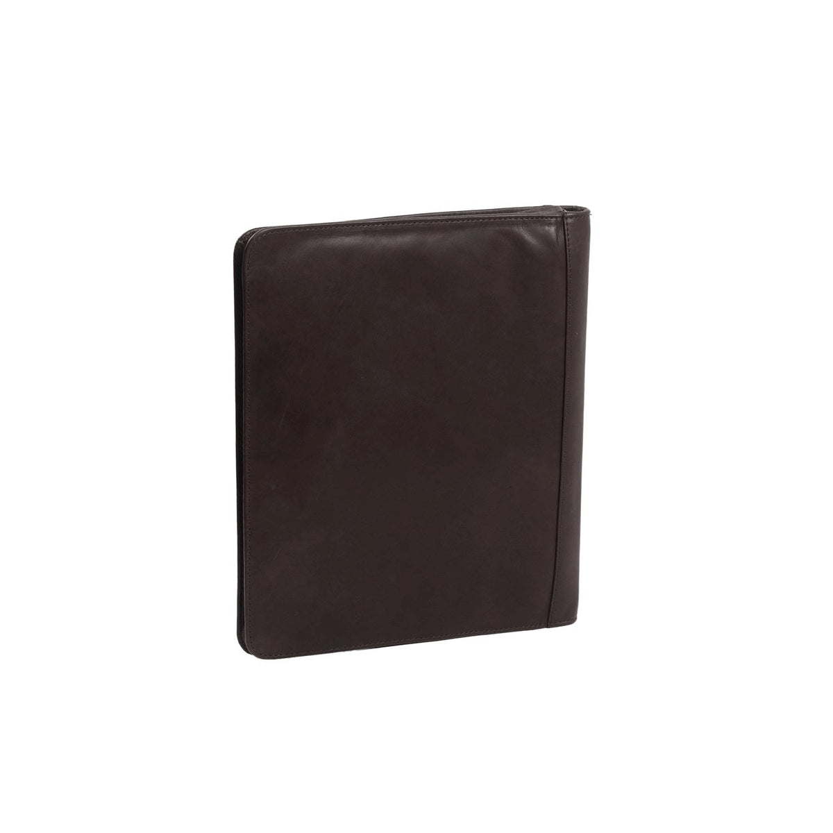 Brown Leather Portfolio Barnet pour Femme, detail view 3