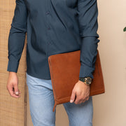 Leather Portfolio Barnet pour Femme – Vue produit alternative 2