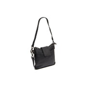 
Calora Sac bandoulière en cuir pleine fleur en cuir pleine fleur véritable 100% - Full Exterior Vue de face & silhouette ajustée | Acheter en ligne