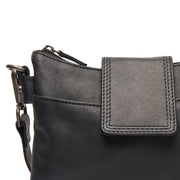
Classic 100% Full-Grain leather Bag - Perspective arrière montrant les bretelles en cuir renforcées