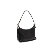 Christie Full-Grain Leather Shoulder Bag pour Femme in Classic 100% Full-Grain Leather - Full Exterior Front Profile View | Acheter en ligne