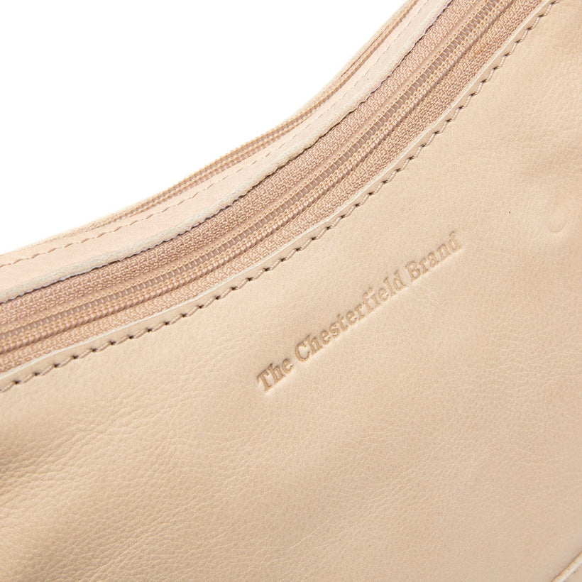 Irving Full-Grain Leather Shoulder Bag pour Femme