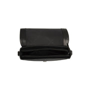 Solid Antique Brass Hardware &amp; Heavy-Duty Dual Zipper Detail on Lizzola Full-Grain Leather Shoulder Bag pour Femme
