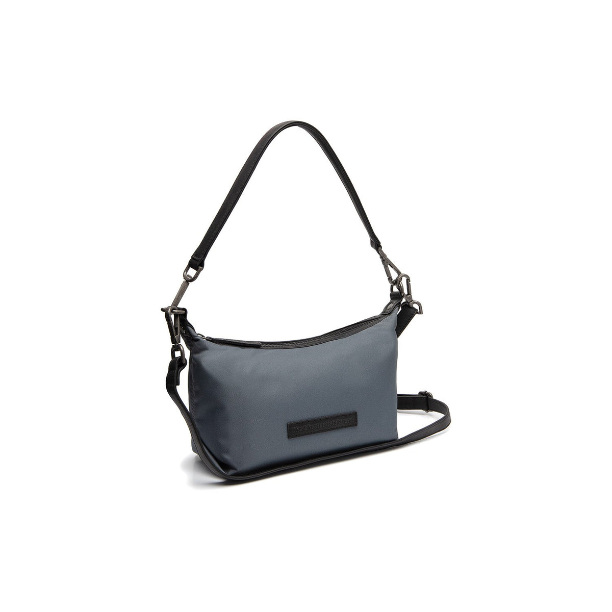 Lovund Full-Grain Leather Shoulder Bag pour Femme in Classic 100% Full-Grain Leather - Full Exterior Front Profile View | Acheter en ligne