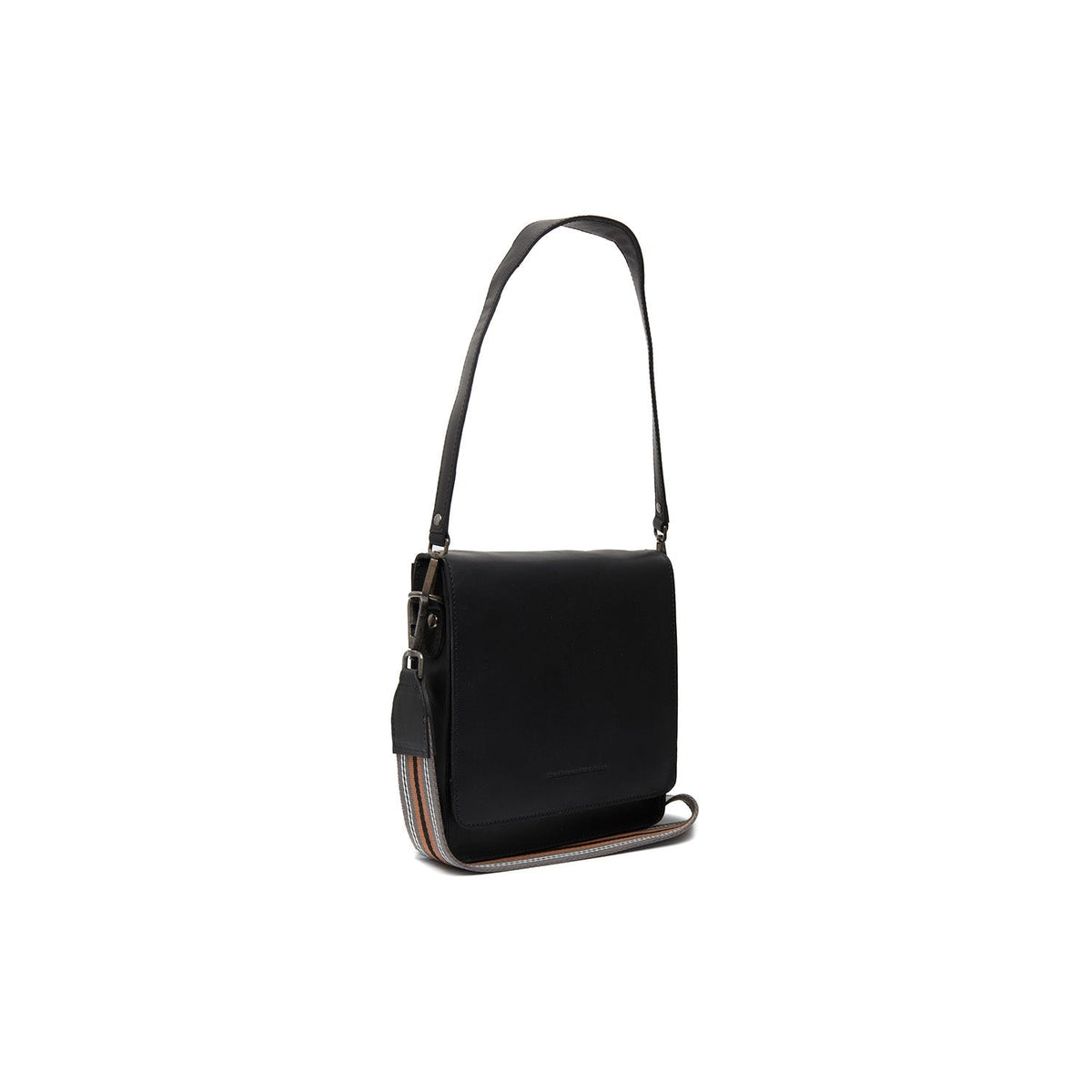 Osuna Full-Grain Leather Shoulder Bag pour Femme in Classic 100% Full-Grain Leather - Full Exterior Front Profile View | Acheter en ligne