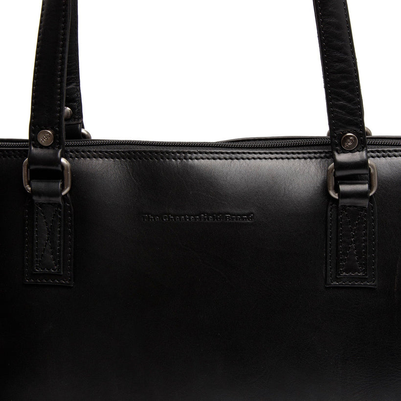 Selvino Full-Grain Leather Shoulder Bag pour Femme