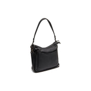 
Tivra Sac bandoulière en cuir pleine fleur en cuir pleine fleur véritable 100% - Full Exterior Vue de face & silhouette ajustée | Acheter en ligne