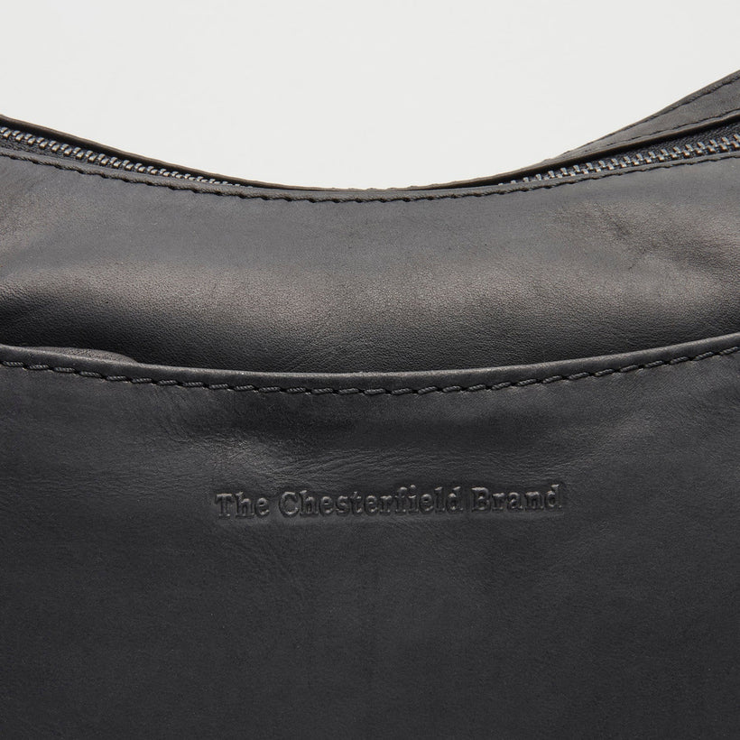 Tivra Full-Grain Leather Shoulder Bag pour Femme