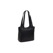 Tofino Full-Grain Leather Shoulder Bag pour Femme in Classic 100% Full-Grain Leather - Full Exterior Front Profile View | Acheter en ligne
