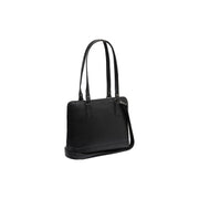 Viamonte Full-Grain Leather Shoulder Bag pour Femme in Classic 100% Full-Grain Leather - Full Exterior Front Profile View | Acheter en ligne