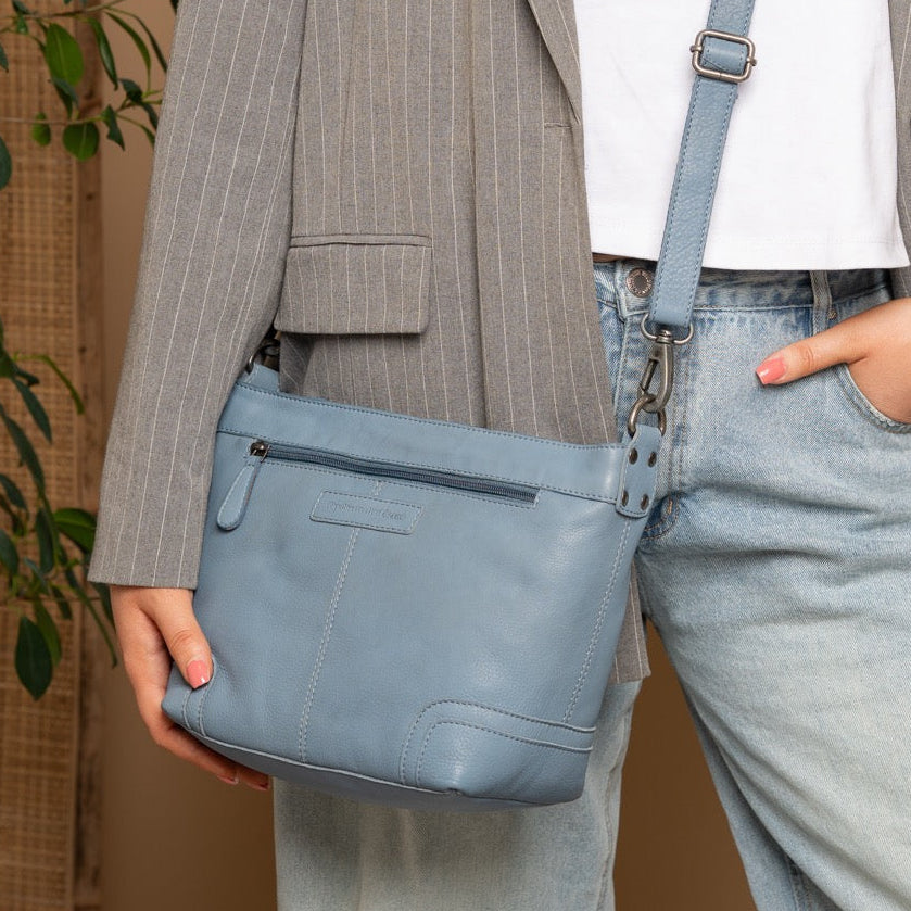 
Zarita Sac bandoulière en cuir pleine fleur – alternate product view 3