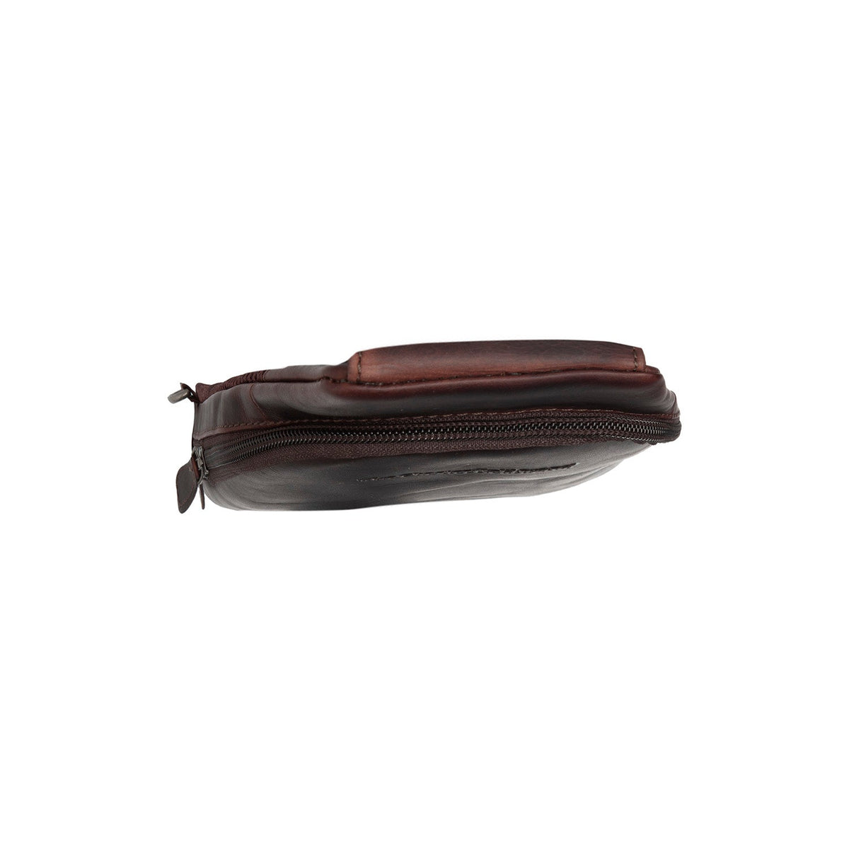 Brown Leather Sling Bag Bowey pour Femme, detail view 1