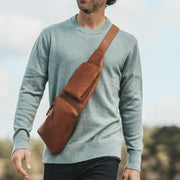 Leather Sling Bag Logan pour Femme – Vue produit alternative 2