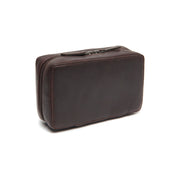Brown Leather Tech-Organizer Ardan pour Femme, detail view 4
