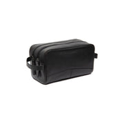 Stacey Full-Grain Leather Toiletry Bag in Classic 100% Full-Grain Leather - Vue de face &amp; silhouette ajustée | Acheter en ligne