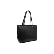 Ferrera Full-Grain Leather Tote Bag pour Femme in Classic 100% Full-Grain Leather - Full Exterior Front Profile View | Acheter en ligne