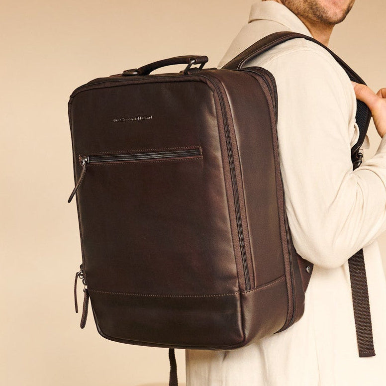 Jamaica Full-Grain Leather Travel Backpack pour Femme – Vue produit alternative 2