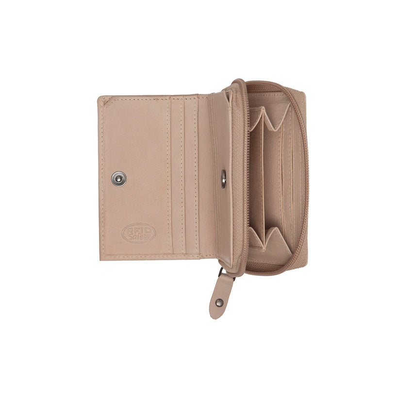 Floren Full-Grain Portefeuille en Cuir pour Femme