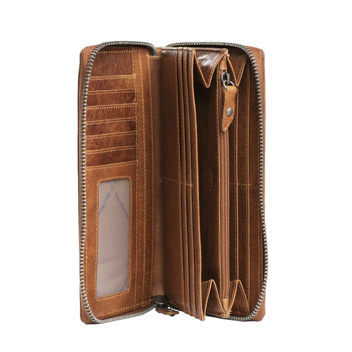 Havana Full-Grain Portefeuille en Cuir pour Femme – Vue produit alternative 3
