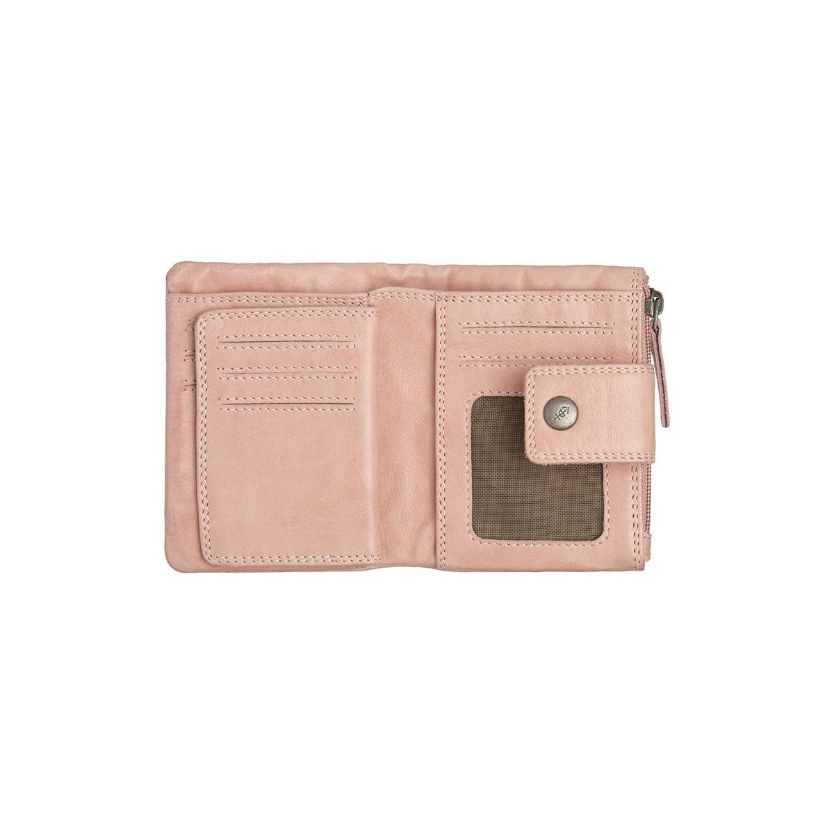 Mavona Full-Grain Portefeuille en Cuir pour Femme – Vue produit alternative 3