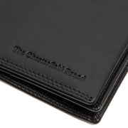 Solid Antique Brass Hardware &amp; Heavy-Duty Dual Zipper Detail on Vincent Full-Grain Portefeuille en Cuir pour Homme