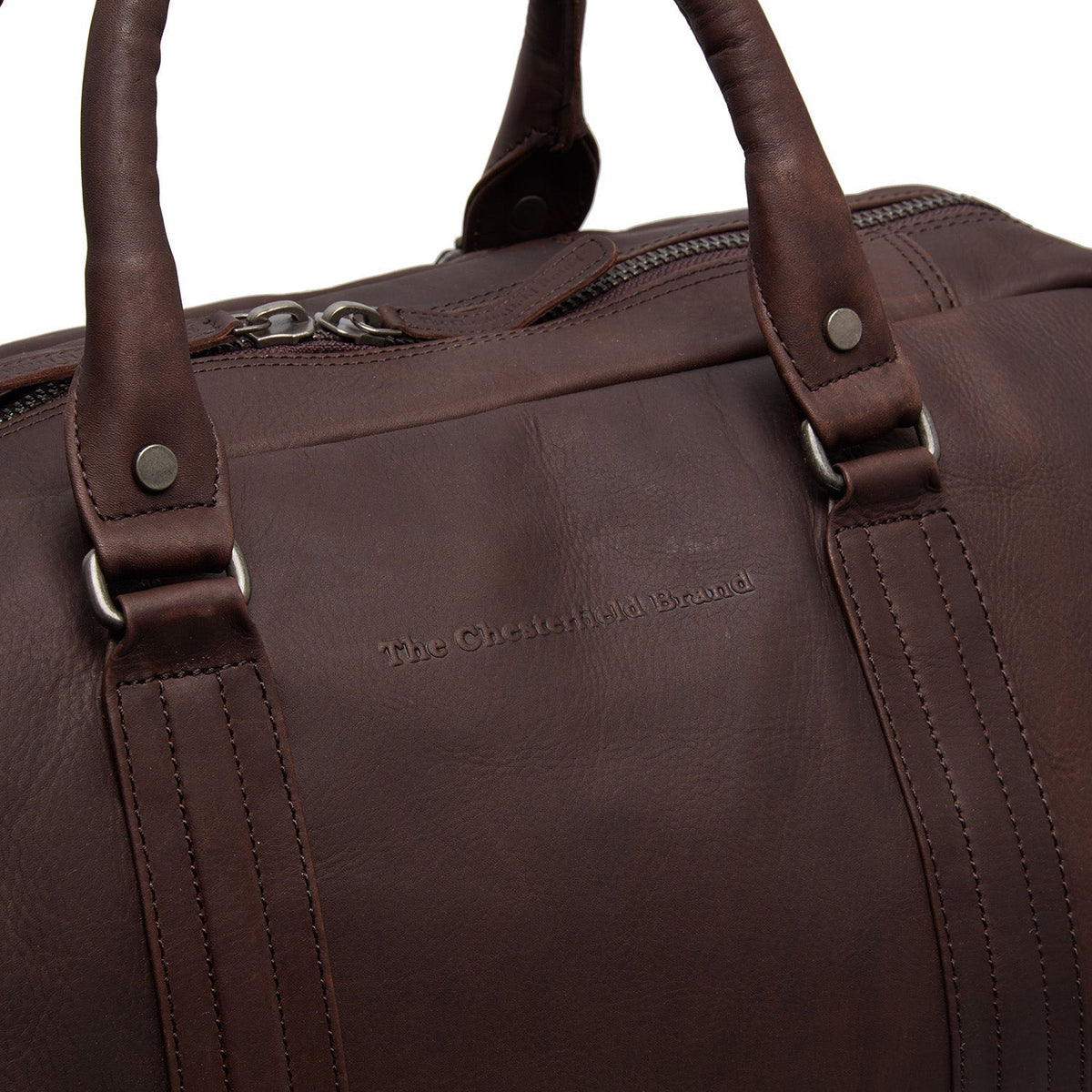 Perth Full-Grain Leather Weekender Bag pour Femme – Vue produit alternative 3