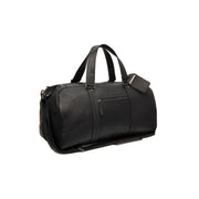 
Rivaro Sac week-end en cuir pleine fleur en cuir pleine fleur véritable 100% - Full Exterior Vue de face & silhouette ajustée | Acheter en ligne