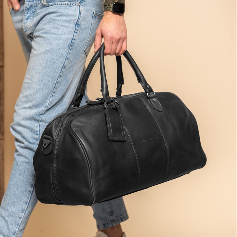 William Full-Grain Leather Weekender Bag pour Femme