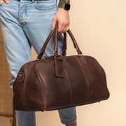 William Full-Grain Leather Weekender Bag pour Femme – Vue produit alternative 2