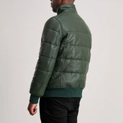 Lucas Blouson Bomber en Cuir pour Homme – Vue produit alternative 5
