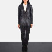 Marilyn Blazer en Cuir pour Femme – Vue produit alternative 3