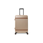 Styled Fit Perspective of Medium Suitcase Zuna pour Femme on Model - Natural Daylight Drape