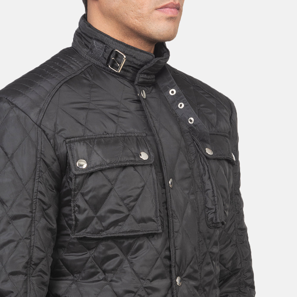 Vue intérieure Showing Quilted Polyester Lining &amp; Deux poches intérieures
