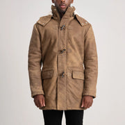 Nolan Manteau en Cuir pour Homme – Vue produit alternative 4