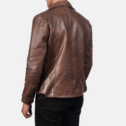 Raiden Veste Motard en Cuir pour Homme – Vue produit alternative 5