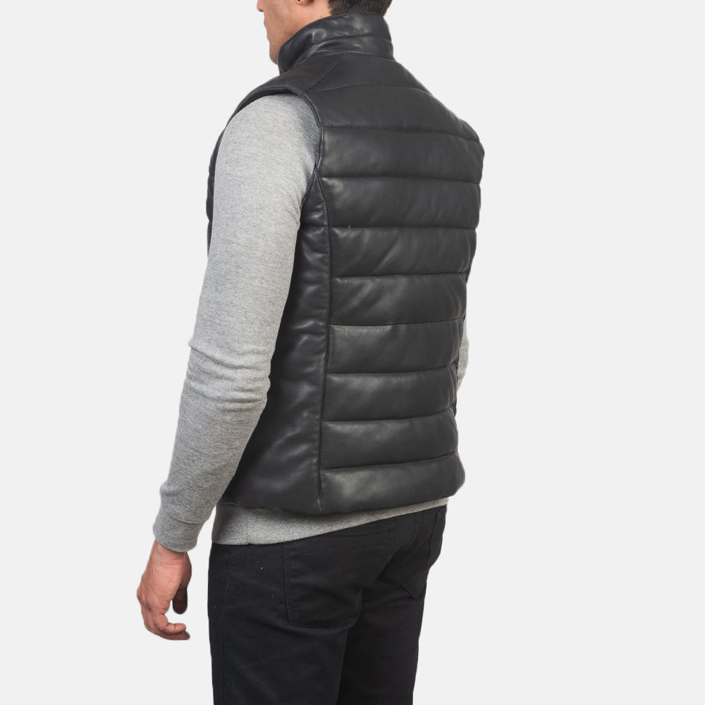Authentic Sheepskin Leather with Aniline Finish Grain Texture & Heavy-Duty Seam Stitching Detail