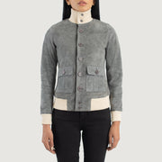 
Sasha A1 Blouson Bombardier en Cuir pour Femme – alternate product view 4