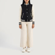 
Savant Varsity Veste en Cuir pour Femme – alternate product view 3