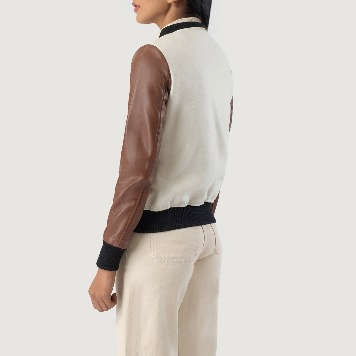 
Savant Varsity Veste en Cuir pour Femme – alternate product view 5