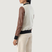 
Savant Varsity Veste en Cuir pour Femme – alternate product view 5