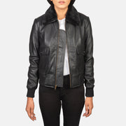 
Stella G-1 Blouson Bombardier en Cuir pour Femme – alternate product view 1