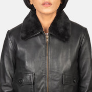 
Stella G-1 Blouson Bombardier en Cuir pour Femme – alternate product view 6