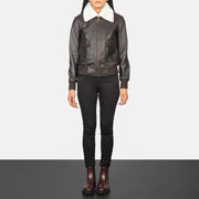 
Stella G-1 Blouson Bombardier en Cuir pour Femme – alternate product view 3