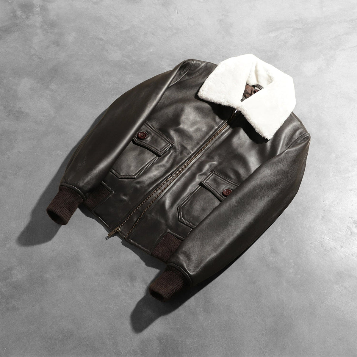 
Stella G-1 Blouson Bombardier en Cuir pour Femme – alternate product view 8