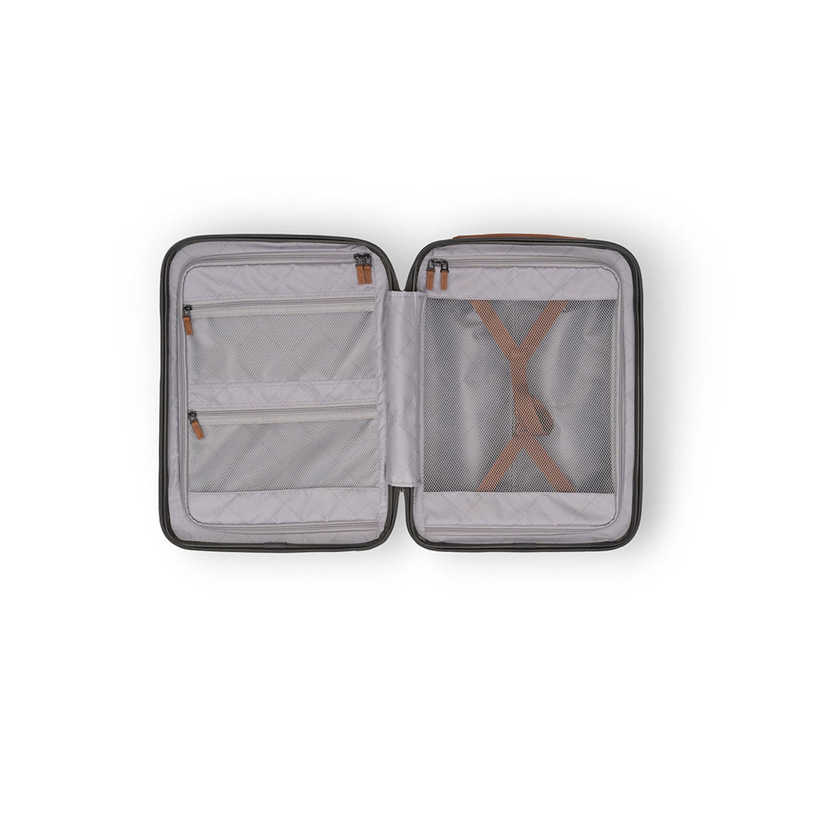 Urban Graphite Suitcase Set Front Pocket Zuna pour Femme, detail view 3