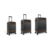 Urban Graphite Suitcase Set Front Pocket Zuna pour Femme, front view