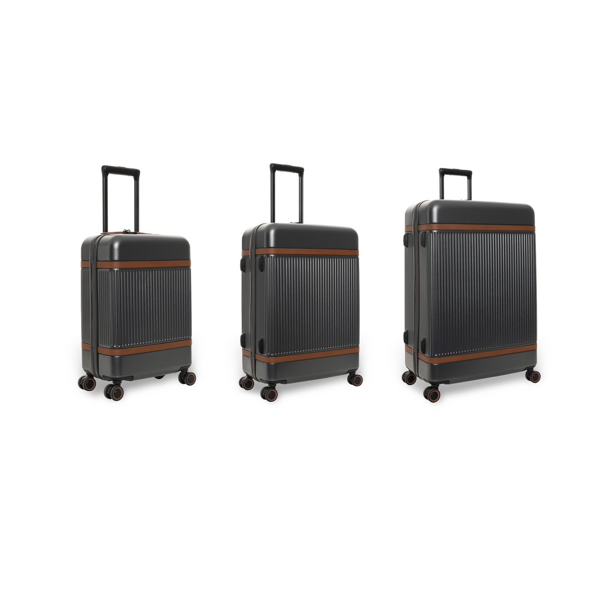 Urban Graphite Suitcase Set Zuna pour Femme, front view