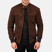 Sven Blouson Bomber en Cuir pour Homme – Vue produit alternative 1