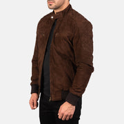 Sven Blouson Bomber en Cuir pour Homme – Vue produit alternative 2