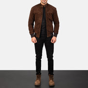 Sven Blouson Bomber en Cuir pour Homme – Vue produit alternative 3